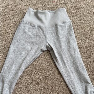ALO Yoga Light Gray Kids Leggings